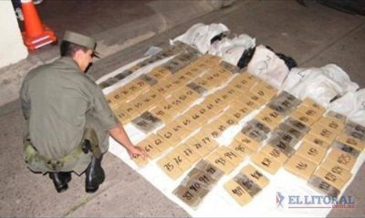 Incautan 97 kilos de marihuana y hay dos hombres detenidos