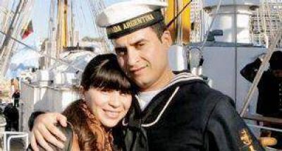 Marino santiague�o en la fragata Libertad