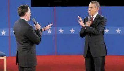 En un duro debate, Obama y Romney se acusaron mutuamente de mentir