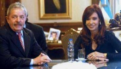 Lleg� Lula y Cristina lo recibi� en la Casa Rosada