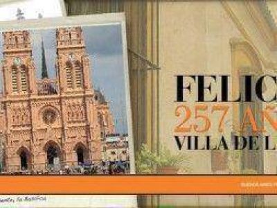 Luj�n festeja sus 257 a�os
