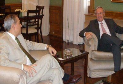 Vicepresidente del Grupo Techint visit� al gobernador.