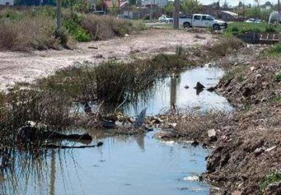 Viedma: Har�n fuerte inversi�n para plan de entubamiento de un canal en Viedma