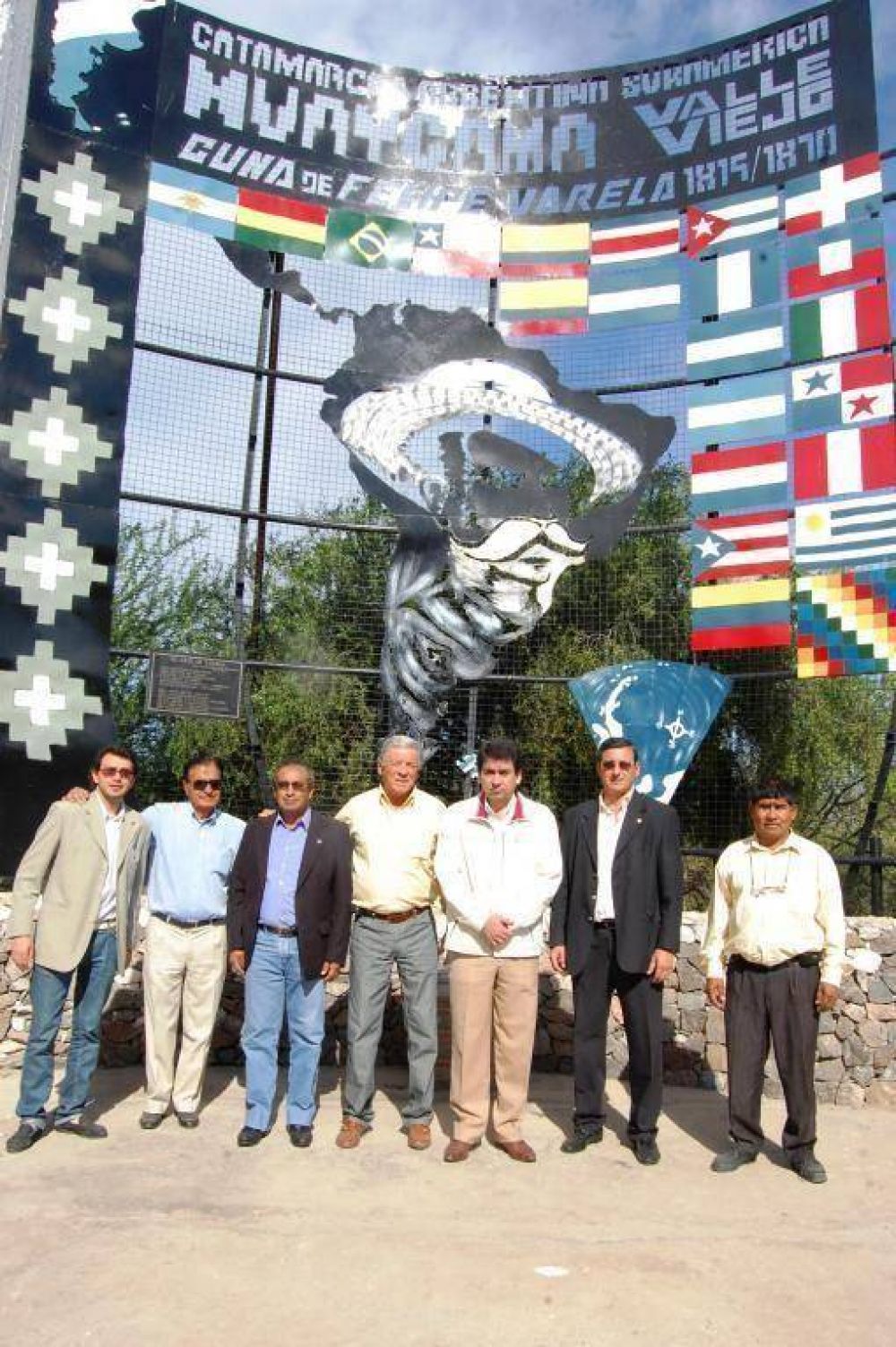 Senadores visitaron el predio donde naci� el General Varela 