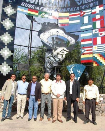 Senadores visitaron el predio donde naci� el General Varela 