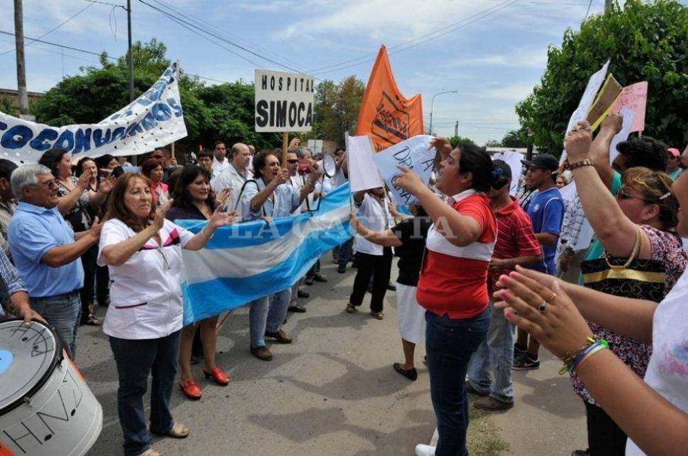 Los autoconvocados marcharon en Leales
