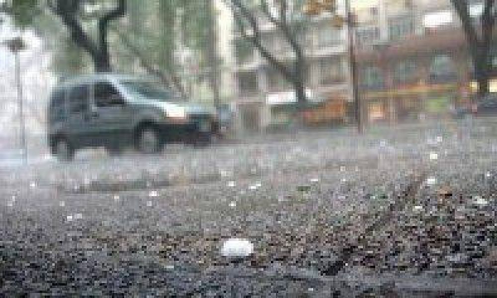 Declararon la emergencia agropecuaria en las zonas afectadas por el granizo