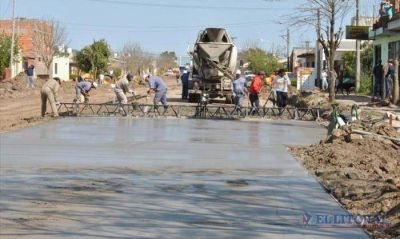 En un mes iniciar�n la pavimentaci�n de 30 cuadras con fondos municipales