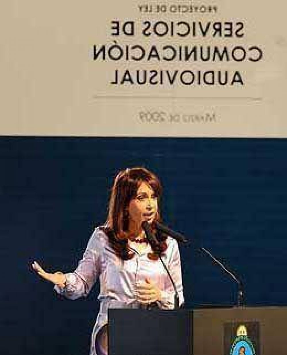 Cristina dio a conocer el proyecto de la nueva ley de Radiodifusi�n y dijo que evitar� los monopolios 