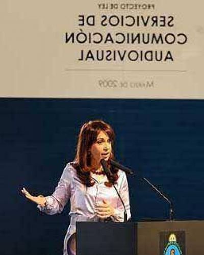 Cristina dio a conocer el proyecto de la nueva ley de Radiodifusi�n y dijo que evitar� los monopolios 