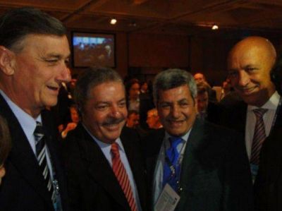 Bonfatti y Binner tuvieron su foto con Lula da Silva