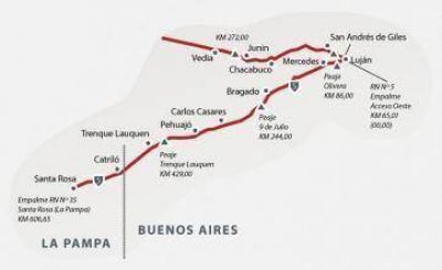 Chivilcoy pide por la autopista de la ruta 5