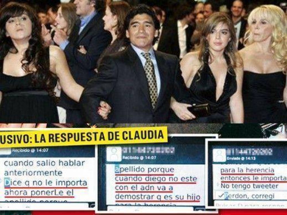 La pelea por la herencia de Diego Maradona