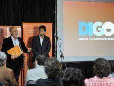 Telerman y Courel presentaron Digo, la nueva se�al de televisi�n comunitaria