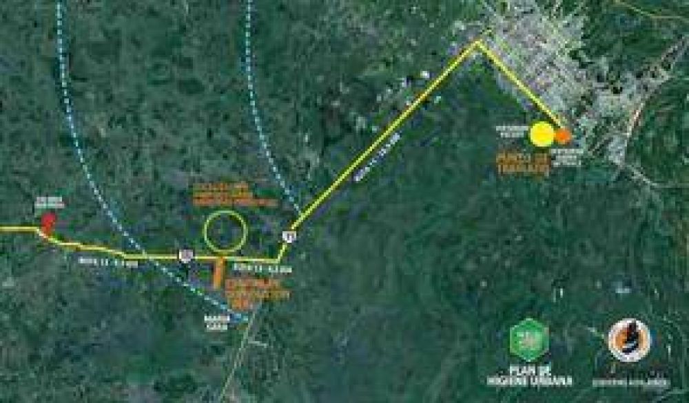 La basura de la capital chaque�a se depositar� en el paraje Mar�a Sara