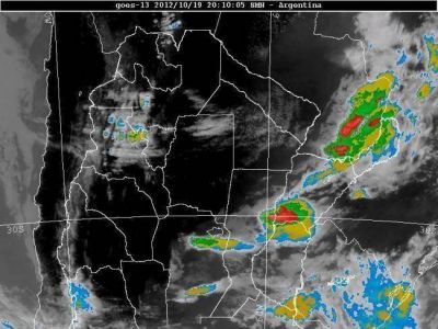 Alerta meteorol�gico para Chaco 