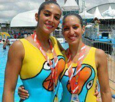 Nadadoras marplatenses campeonas en el Argentina Open de Nado Sincronizado