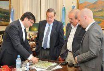  Bossio y Lunghi consensuaron trabajar juntos en el barrio de 756 viviendas del Pro.Cre.Ar