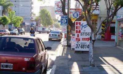 La calle Tucum�n, la m�s cara para estacionar