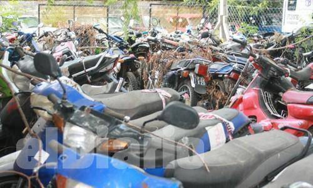 Buscan deshacerse de los rodados secuestrados y abandonados