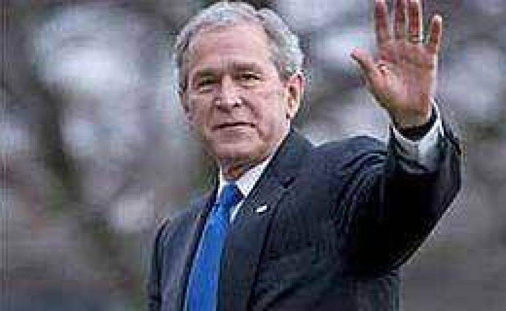 Bush da su apoyo a Obama: 