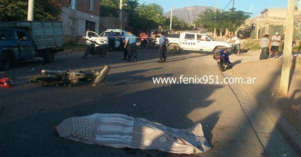 Muere mujer en accidente de tr�nsito