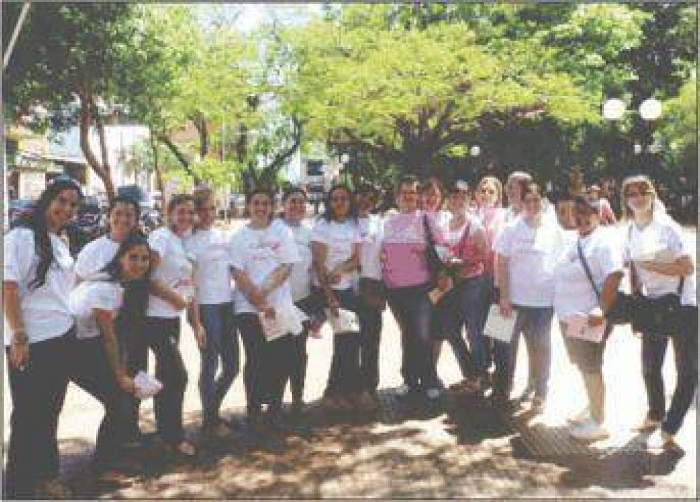 El IPS adhiri� al d�a de la lucha contra el c�ncer de mama