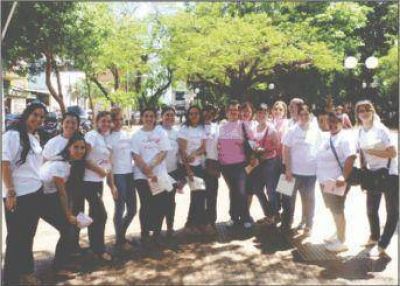 El IPS adhiri� al d�a de la lucha contra el c�ncer de mama