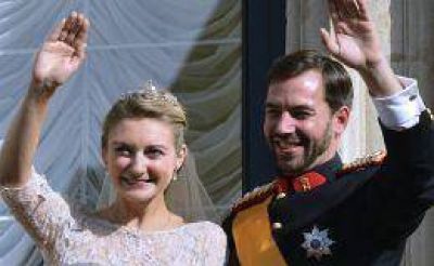 Glamour en la boda del pr�ncipe heredero de Luxemburgo
