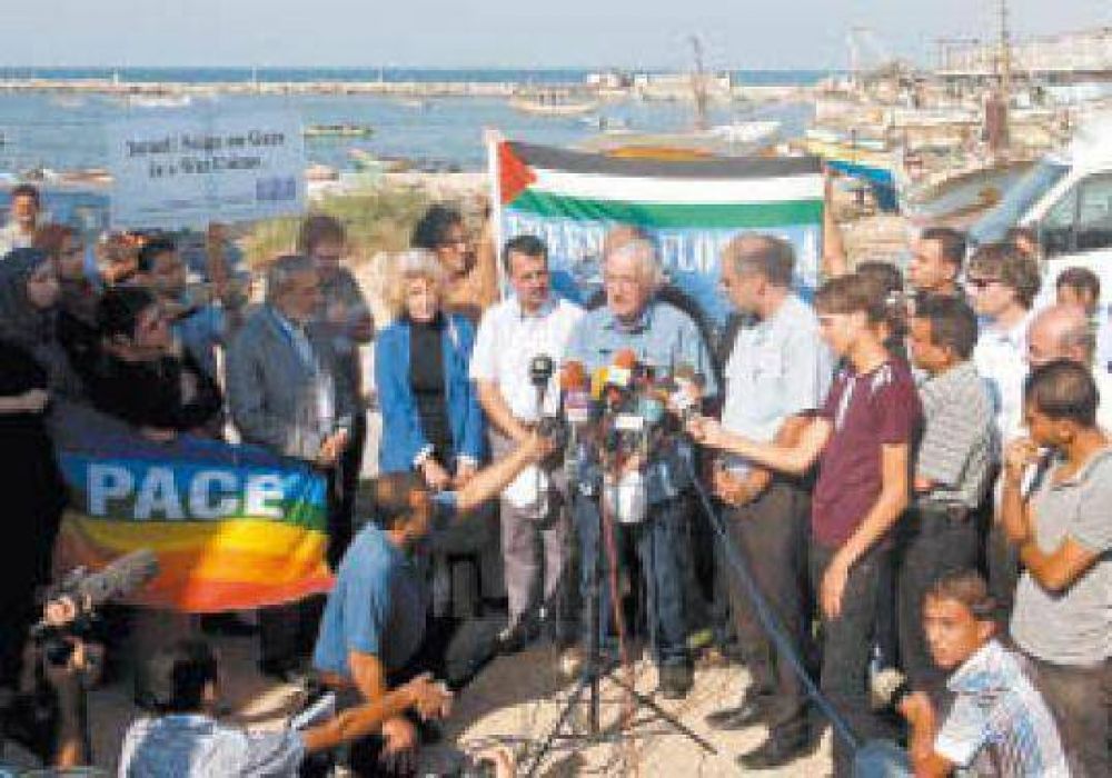 Israel intercept� un barco que se dirig�a hacia la Franja de Gaza