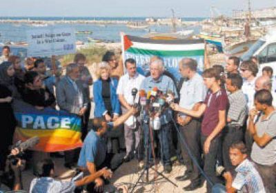 Israel intercept� un barco que se dirig�a hacia la Franja de Gaza
