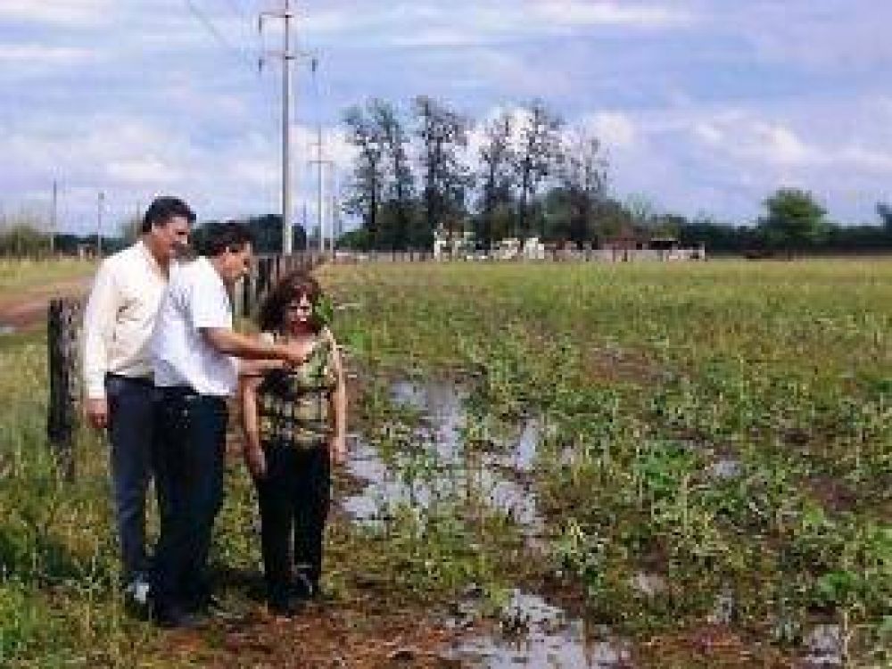 Temporal provoc� da�os en Comandante Fern�ndez