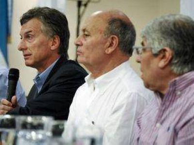Macri, despu�s de la foto con Moyano: "Nos une el mismo amor por el pa�s"