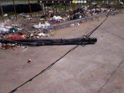 La intensa lluvia dej� un ni�o electrocutado en Paso de los Libres