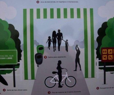 Avanza la creaci�n de un acceso p�blico en los balnearios de las Playas del Sur