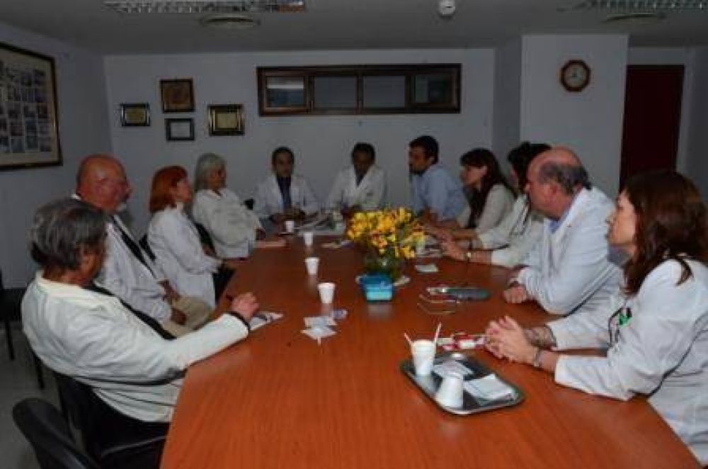 La Direcci�n Municipal de VIH/SIDA se reuni� con los directivos del Hospital de San Fernando para delinear trabajos en conjunto