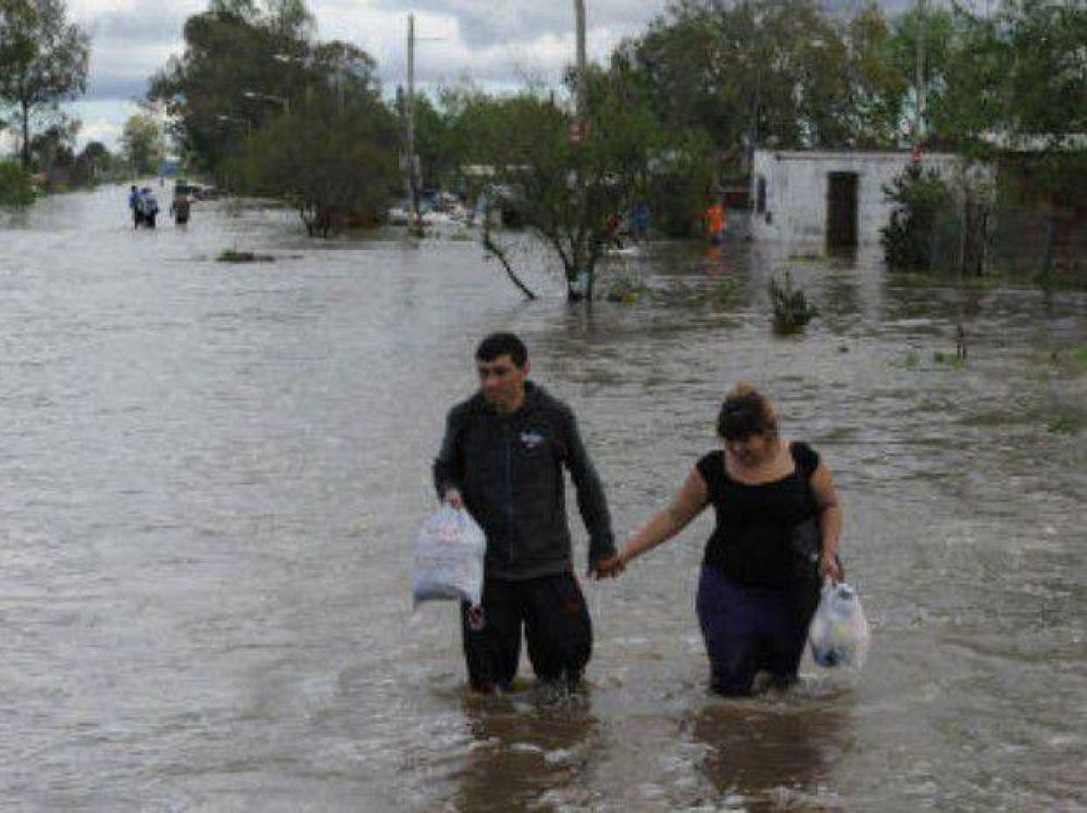 El sur provincial se vio azotado por una devastadora tormenta