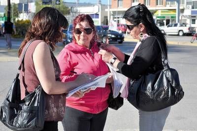 Caleta adhiri� al D�a mundial del C�ncer de Mama