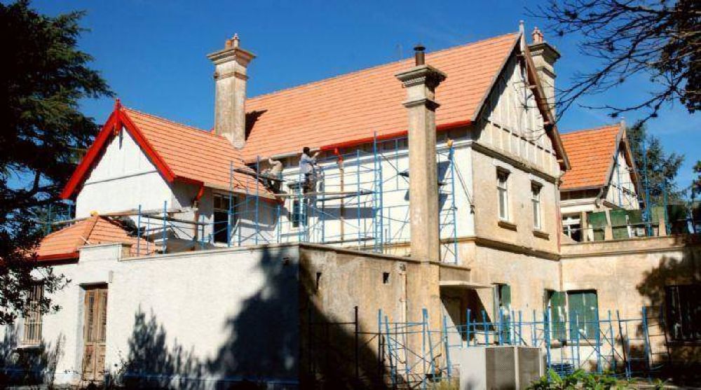 El Chalet de Mr. York est� cerca de recobrar todo su gran esplendor