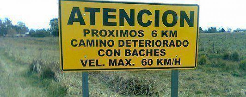 La "Judicializaci�n" del estado de las rutas hace florecer ins�litos paisajes