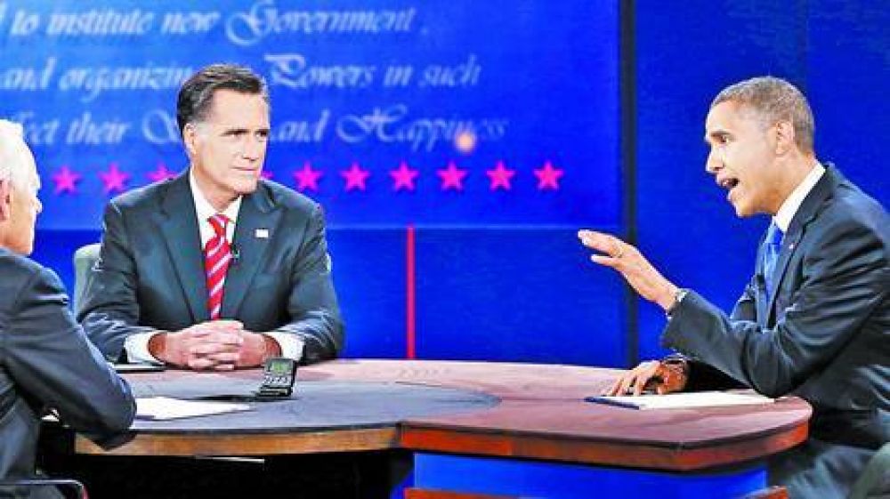 En el �ltimo debate por TV, Obama super� a Romney