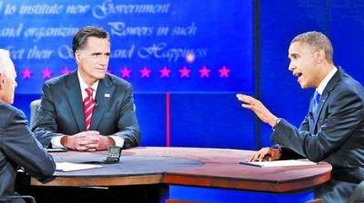 En el �ltimo debate por TV, Obama super� a Romney