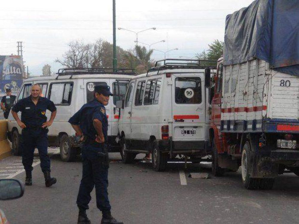 La avenida Paraguay lidera los choques en cadena