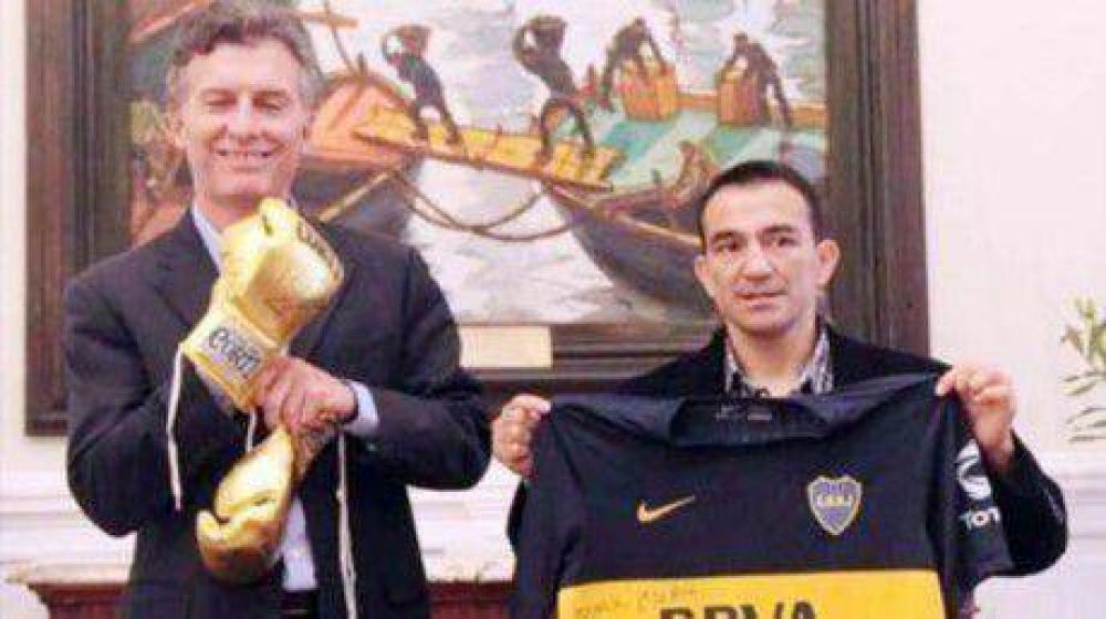 Omar Narv�ez con cl�nicas de boxeo en Buenos Aires