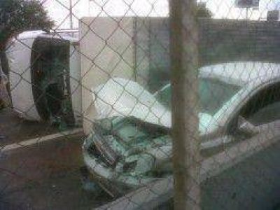 Tres choques m�ltiples con heridos en Autopista Ricchieri