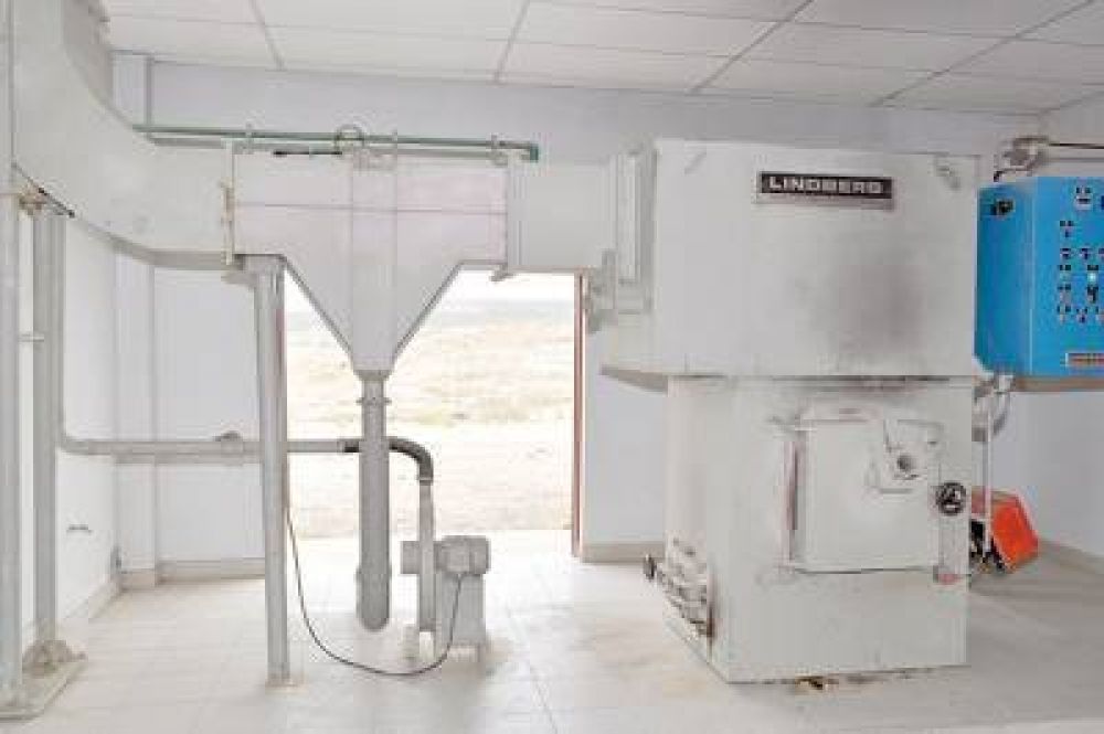 Vuelve a funcionar el horno pirol�tico del predio de Gesti�n Integral de Residuos