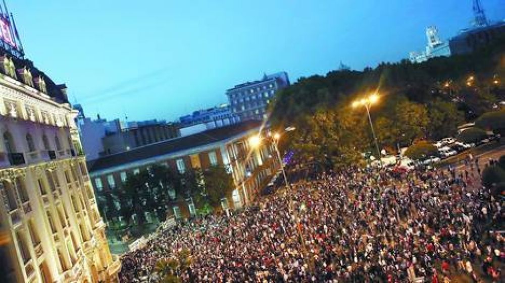 Madrid: nueva protesta de los indignados contra el ajuste