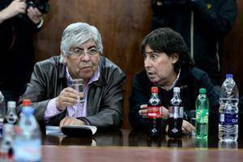 Moyano y Micheli repudian frente al Congreso la nueva ley de ART