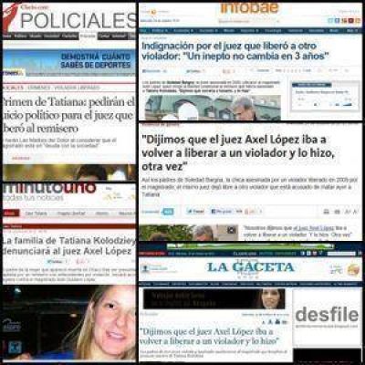 Los medios nacionales apuntan contra el juez Axel L�pez  