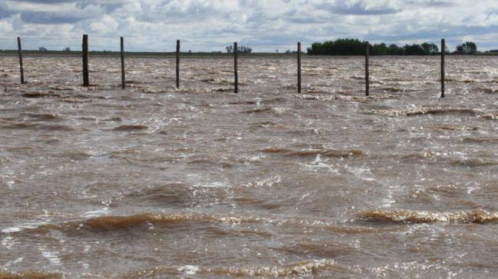 Hay m�s de 16.000 hect�reas inundadas en el agro cordob�s